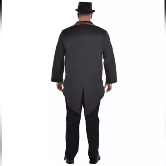 🆕 Adult Dapper Day of the Dead Jacket and Hat Plus Size