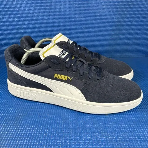 🔴 PUMA ASTRO KICK Men`s Size 11 Navy Blue White Walking Shoes 369115-03