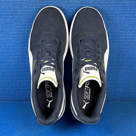 🔴 PUMA ASTRO KICK Men`s Size 11 Navy Blue White Walking Shoes 369115-03