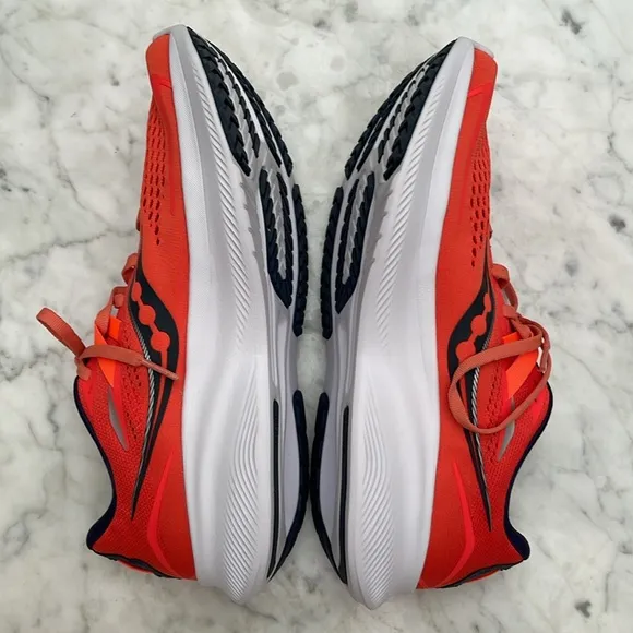 @ Saucony orange sport shoes size 7.5