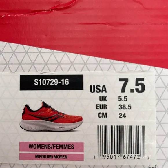 @ Saucony orange sport shoes size 7.5