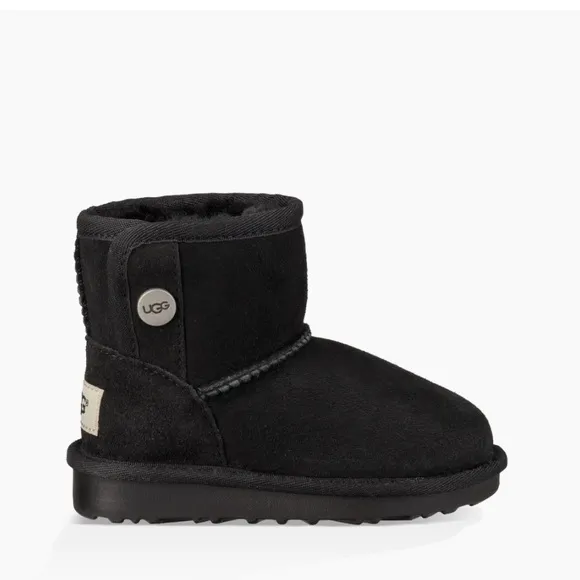 • Ugg • Kids / Toddler Jona Ankle Winter Boots Black7