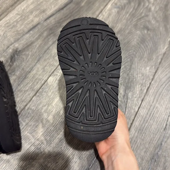 • Ugg • Kids / Toddler Jona Ankle Winter Boots Black7