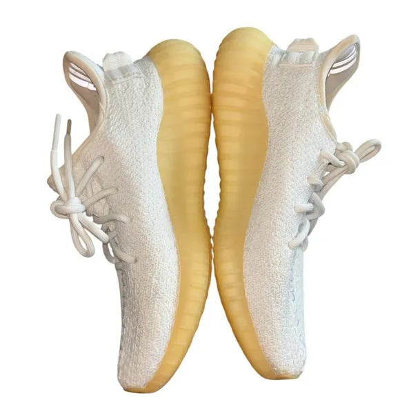 2017 Yeezy Boost 350 V2 ‘Cream White / Triple White’ Reflective Shoes EUC