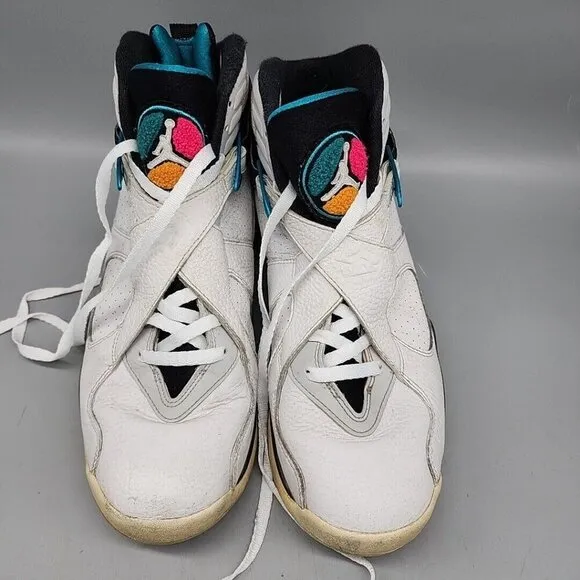 2018 Air Jordan Retro 8 South Beach Men’s Size 11 Retro Sneaker Shoe Hight Top