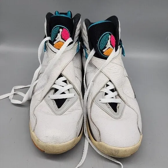 2018 Air Jordan Retro 8 South Beach Men’s Size 11 Retro Sneaker Shoe Hight Top