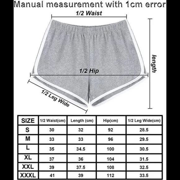 2 Pack Cotton Sport Shorts Yoga  Athletic Shorts