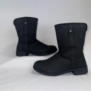 ABEO Pro Burlington Oiled Leather Shearling Boots