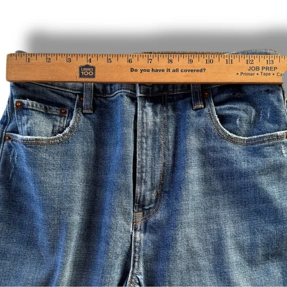 Abercrombie Curve Love Ultra High Rise Ankle Straight Jean Size 28 Short NWT