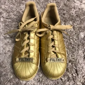 Addidas Limited Rare Gold Superstar Kicks Mens 6.5