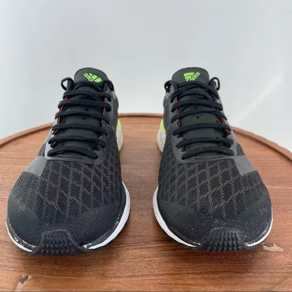 Adidas Adizero Adios 5 Mens Shoes Black/Signal Green size 11