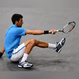 Adidas Barricade Djokovic Novak Pro Tennis Court Shoes size Men’s size 11.5