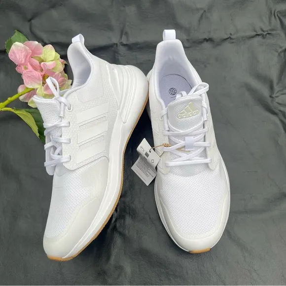 Adidas big kids White Running Shoes size 6.5