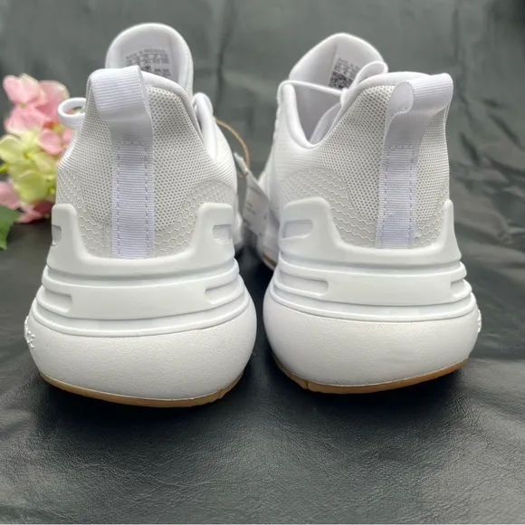 Adidas big kids White Running Shoes size 6.5