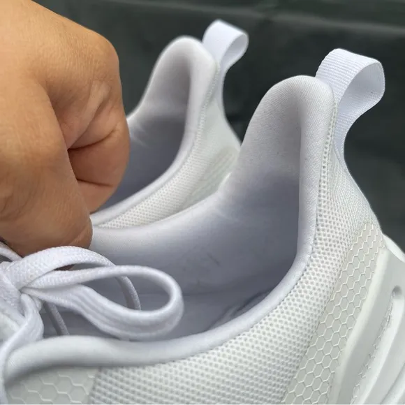 Adidas big kids White Running Shoes size 6.5