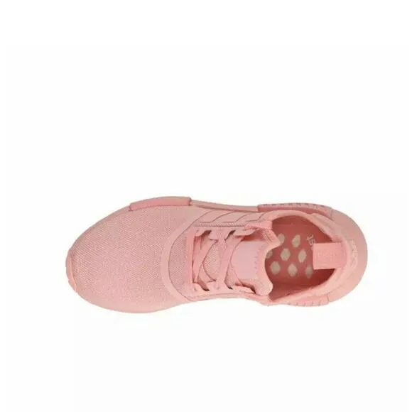 adidas boost pink lace up NMD_R1 Sneakers Shoes sport size 7 sneakers