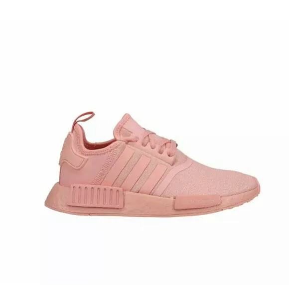 adidas boost pink lace up NMD_R1 Sneakers Shoes sport size 7 sneakers