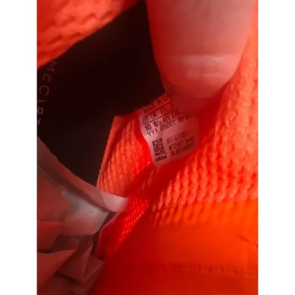 Adidas Bright Orange Stella McCartney Ultraboost 21 Running Shoes