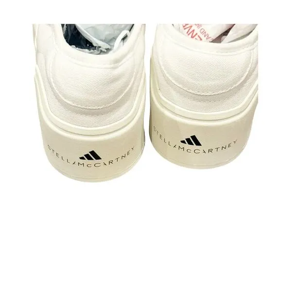 Adidas by Stella Mccartney Court Slip-On Sneaker Canvas Shoes Size 6.5 NWT