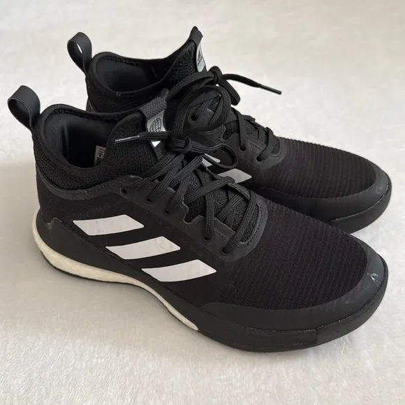 Adidas | CrazyFlight Mid Top Indoor Volleyball Sneaker FX1791 Black/White (8)