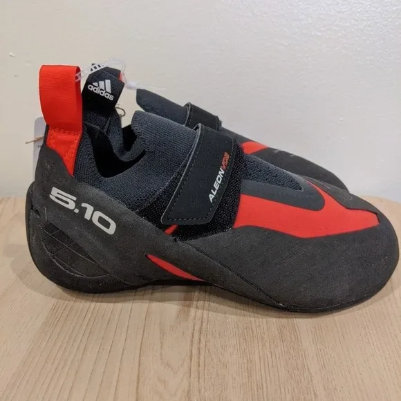 Adidas Five Ten 5.10 Aleon Climbing Shoes Black Red BC0861 Men's Size 13