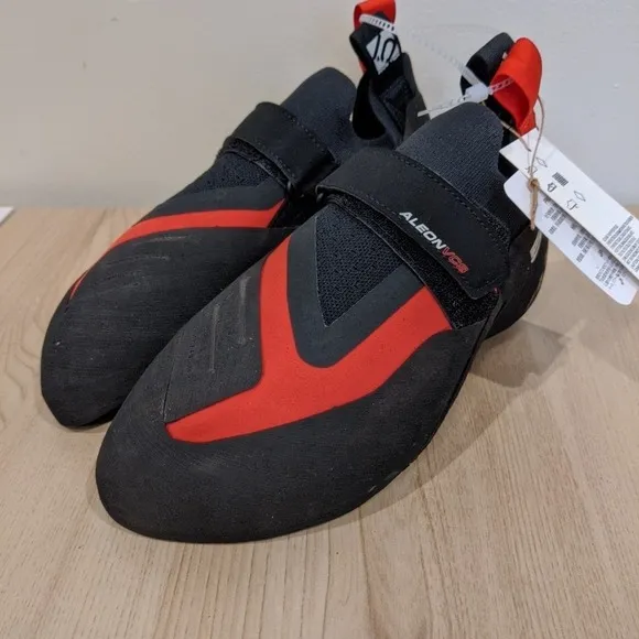 Adidas Five Ten 5.10 Aleon Climbing Shoes Black Red BC0861 Men's Size 13