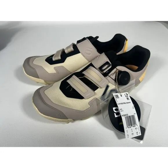 Adidas Five Ten 5.10 Kestrel BOA Biking Shoes Sand Violet Acid HQ6032 Sz 8.5