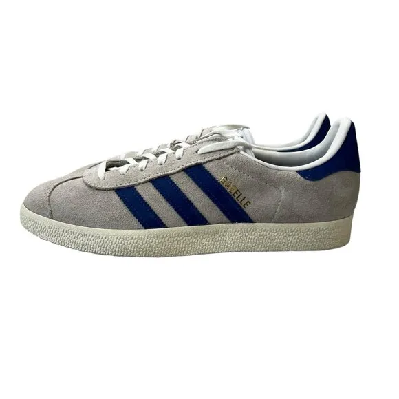 Adidas Gazelle A-Club Manchester United Cream Blue Shoes IH2633 Men's Size 8.5