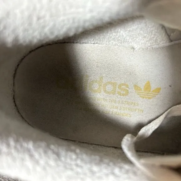 Adidas Gazelle Bold Ivory Bold Gold IH9929 Athletic Shoes Sneakers Women’s Sz 9