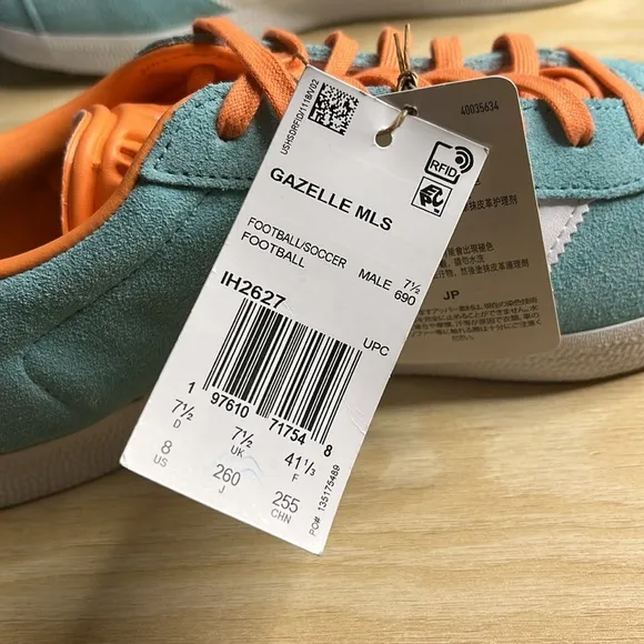 ADIDAS GAZELLE INTER MIAMI SOUTH BEACH CF SHOES (IH2627)