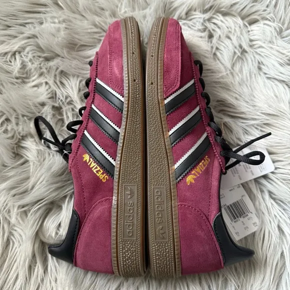 ADIDAS Handball Spezial Shoes Maroon / Core Black / Crystal White Size 9…