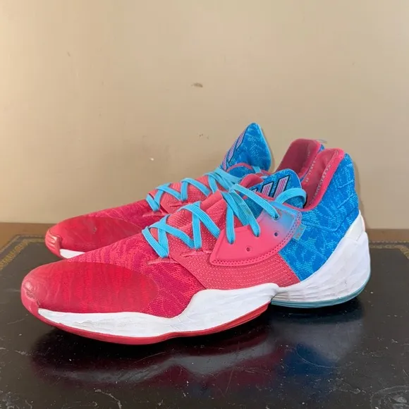 Adidas Harden Vol. 4 Candy Paint Pink Blue EF0998 Men’s Size 11.5