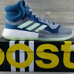 adidas Marquee Boost Basketball Shoes Teal/Grey