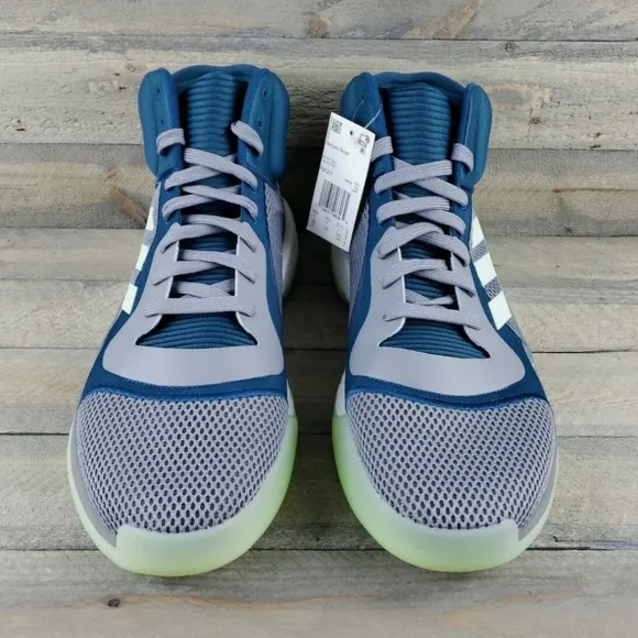 adidas Marquee Boost Basketball Shoes Teal/Grey