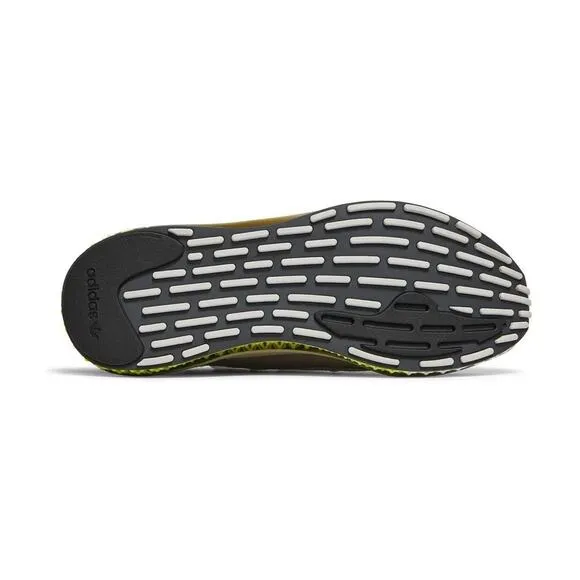 Adidas Mens 12 Rare Fusio Gray Solar Yellow Comfort Running Shoes Fast SHIP