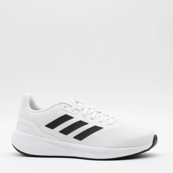 Adidas Men's Breathable Cushion Runfalcon 3 Low Running Shoes White Size 10