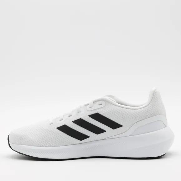 Adidas Men's Breathable Cushion Runfalcon 3 Low Running Shoes White Size 10