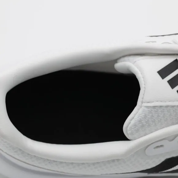 Adidas Men's Breathable Cushion Runfalcon 3 Low Running Shoes White Size 10