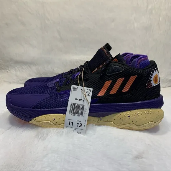 adidas Men’s Dame 8 ‘Honoring Black Excellence’ Basketball Shoes Size 11