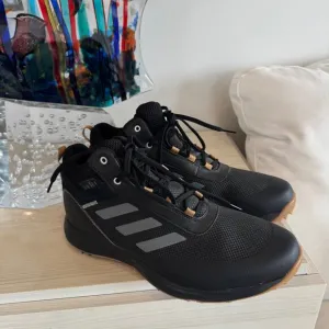 adidas Men's S2G Spikeless Golf Shoe Black Leather Lace Up Size 13