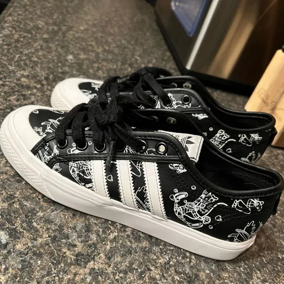 Adidas Nizza X Disney Sport Goofy Black Shoes
