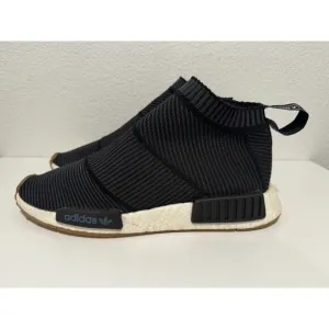 Adidas NMD City Sock Ultra Boost Shoes Sz 10 Black Gum Bottom Primeknit BA7209