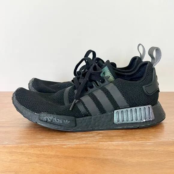 adidas NMD_R1 Mesh Low Top Active Running Sneakers Core Black Men's Size 9.5