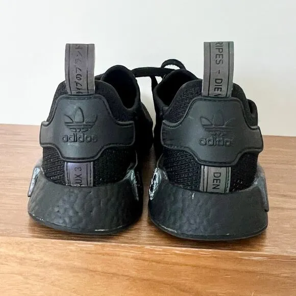 adidas NMD_R1 Mesh Low Top Active Running Sneakers Core Black Men's Size 9.5