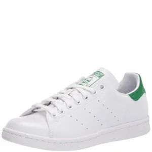 ADIDAS ORIGINALS MEN'S STAN SMITH (END PLASTIC WASTE) SNEAKER, WHITE/WHITE/