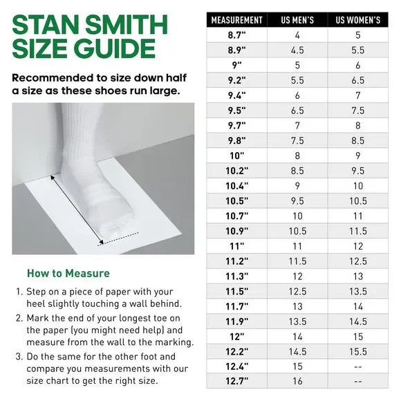 ADIDAS ORIGINALS MEN'S STAN SMITH (END PLASTIC WASTE) SNEAKER, WHITE/WHITE/