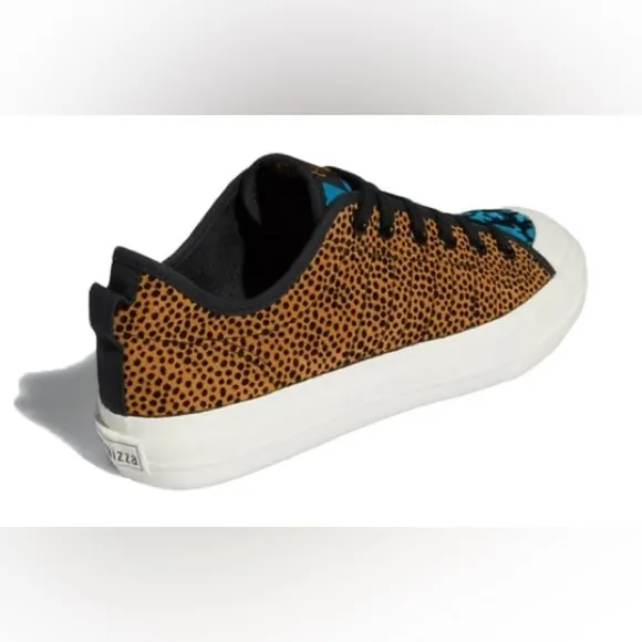 adidas Originals New Mens Size 8 Rare Nizza RF Leopard Skate Shoes Sneakers