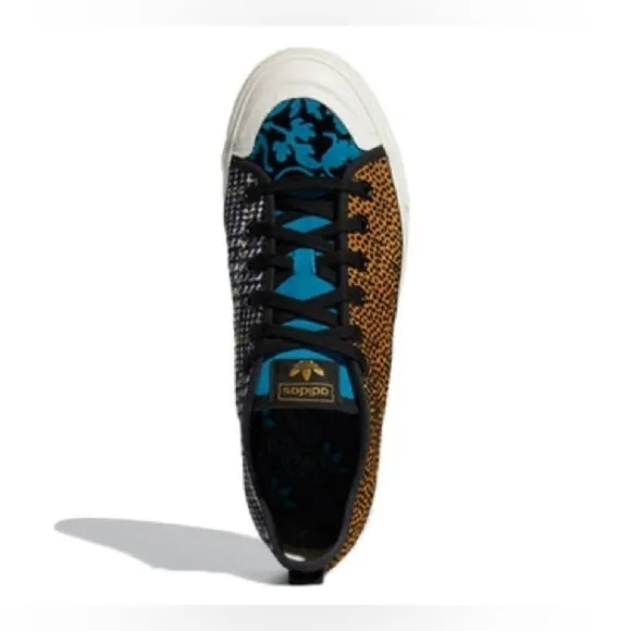 adidas Originals New Mens Size 8 Rare Nizza RF Leopard Skate Shoes Sneakers