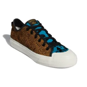 adidas Originals New Mens Size 8 Rare Nizza RF Leopard Skate Shoes Sneakers