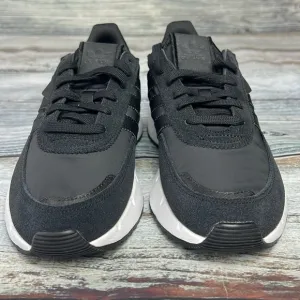 Adidas Originals Retropy F2 Sneaker Core Black/Core Black/White Sz 7 Big Kid
